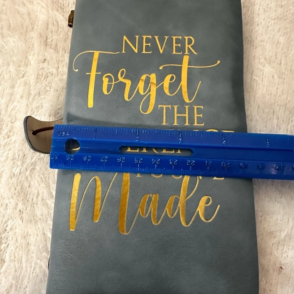 Blue and Gold Office Journal for Creative Minds NWOT♻️